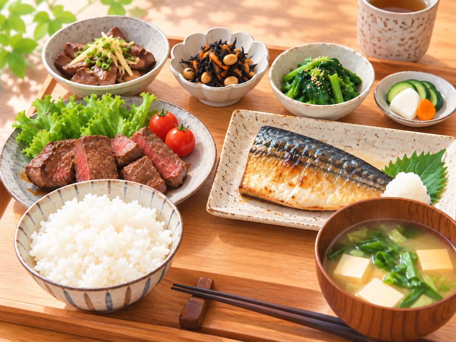バランスの良い食事
